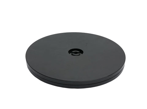 8 Black Plastic Spinner Lazy Susan Turntable Organizer Spice Rack Table Cake
