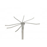 Lead Apron Rack MRI X Ray Protective Cover Mobile Rack Wheels Stainless Steel