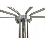 Lead Apron Rack MRI X Ray Protective Cover Mobile Rack Wheels Stainless Steel