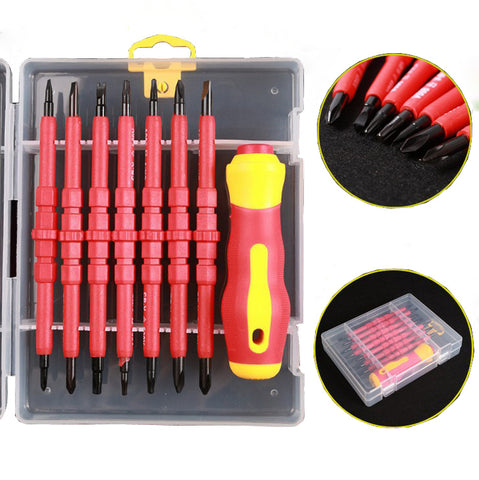 Electrical Screwdriver Phillips Flat Head Precision Set Repair Tool Kit