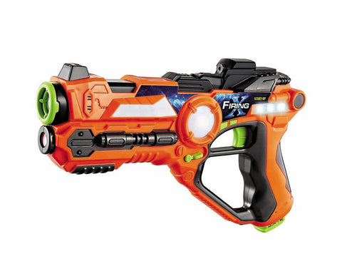 2PK Laser Tag Gun Multiplayer Laser Blaster Gun Indoor Outdoor Lasertag Gun Set
