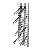 2x6' (2 2X3 Panels) Gridwall Display + 4 Waterfall Hangers Easy Store/Travel  19351