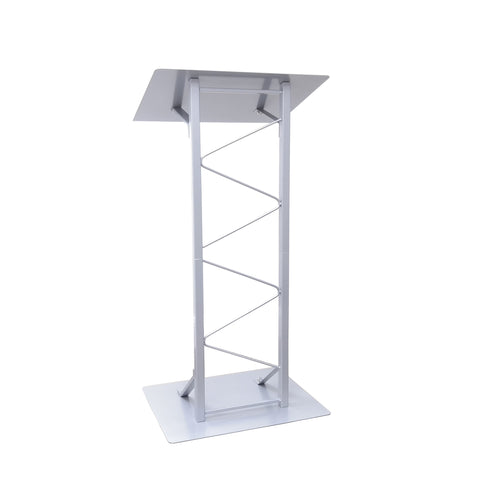25 Single Truss Podium for Floor, Steel Silver 19627