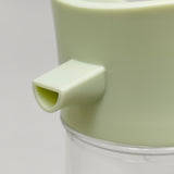 Glass Oil Bottle Dispenser Syrup Pourer Sauce Venegar 9 oz Green 19684-green