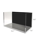 16X8X10" Clear Acrylic Fish Tank 5 Gallon Aquarium Terrarium 8mm Thick Walls 21997