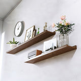 24X4.7" Floating Shelf Wallmount Lip Picture Frame Ledge Storage Book Photo 22021