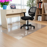 4X5' (47X59") PVC Clear Floor Mat Rolling Chair Hardwood Protector Home Office 22124