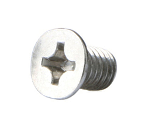 100PK M3 X 4mm Pitch 0.5 Phillips Flat Head Machine Screw (Countersunk) Carbon Steel