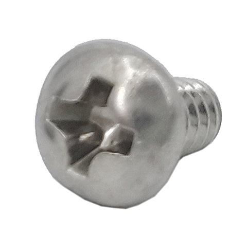 6 32*1/4 100PK Machine Screws English Pan Head Philips Drive Cross Stainless