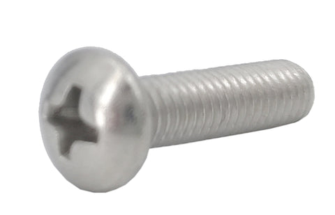 10 32*3/4 100PK Machine Screws English Pan Head Philips Drive Cross Stainles