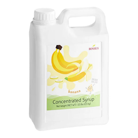 Bossen Banana Concentrated Syrup 64 fl. oz. WS-535SYPBANANA