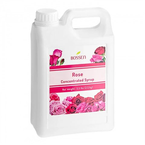 Bossen Rose Concentrated Syrup 64 fl. oz. WS-535SYPROSE