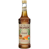 Monin Organic Caramel Flavoring Syrup 750 mL WS-544SYPAO009B