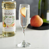 Monin Premium White Peach Flavoring / Fruit Syrup WS-544SYPAR148A