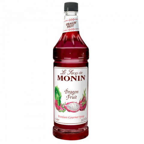 Monin Premium Dragon Fruit Flavoring Syrup 1 Liter WS-544SYPFR298F