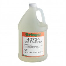 Oringer Cane Sugar Syrup 1 Gallon - 4 Pieces WS-711SYPCANEOR