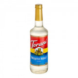 Torani Mojito Mint Flavoring Syrup 750 mL Glass Bottle WS-880362375