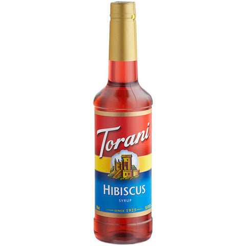 Torani Hibiscus Flavoring Syrup 750 mL Plastic Bottle WS-880602067