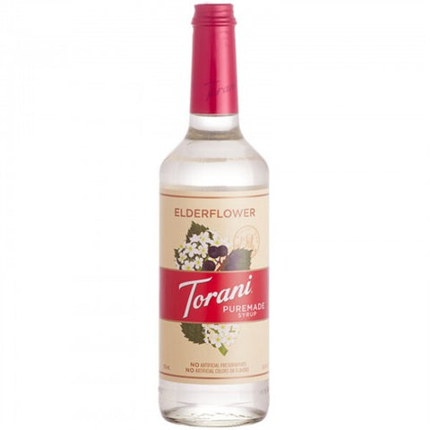 Torani Puremade Elderflower Flavoring Syrup 750 mL WS-880603133