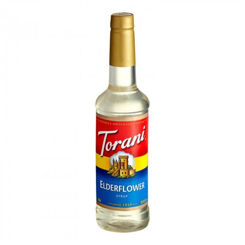 Torani Elderflower Flavoring Syrup 750 mL Plastic Bottle WS-880692915
