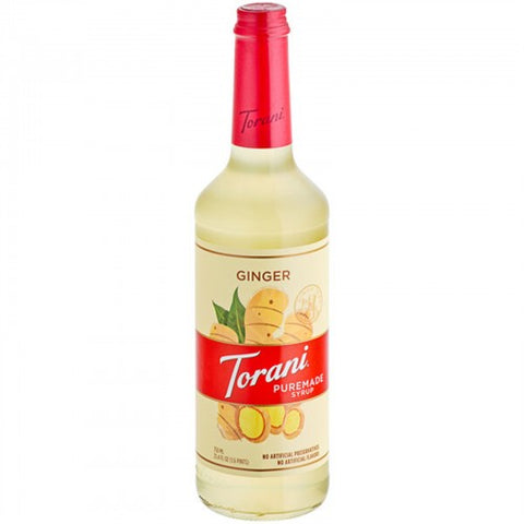 Torani Puremade Ginger Flavoring Syrup 750 mL  WS-880692946