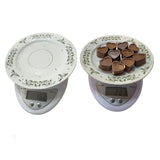 10-PIECE 2.3 OZ CHOCOLATE GOURMET HOMEMADE SNACK WITH NUTS  FRAME HEART SHAPE CHOCOLATE-FRAMEHEART