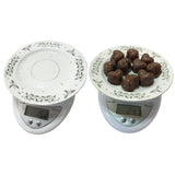 10-PIECE 3 OZ CHOCOLATE GOURMET HOMEMADE SNACK WITH NUTS RAISED HEART SHAPE CHOCOLATE-RAISEHEART