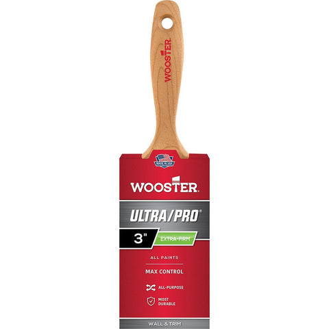 Wooster 4157 3 Ultra/Pro Sable Extra Firm Varnish Paint Brush-1PK