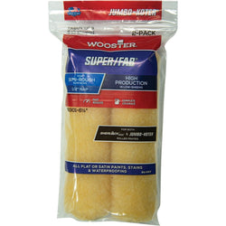Wooster RR301 6-1/2 x 1/2 Nap Super/Fab Jumbo-Koter Mini Roller Cover (2pk)
