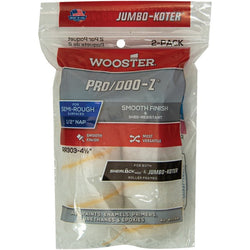 Wooster RR303 4-1/2 x 1/2 Nap Pro/Doo-z Jumbo-Koter Mini Roller Cover (2pk)