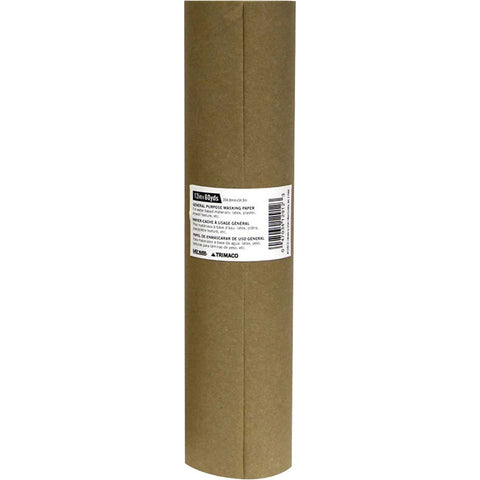 Trimaco 12912 B12 12 x 60Yd General Purpose Masking Paper-1PK