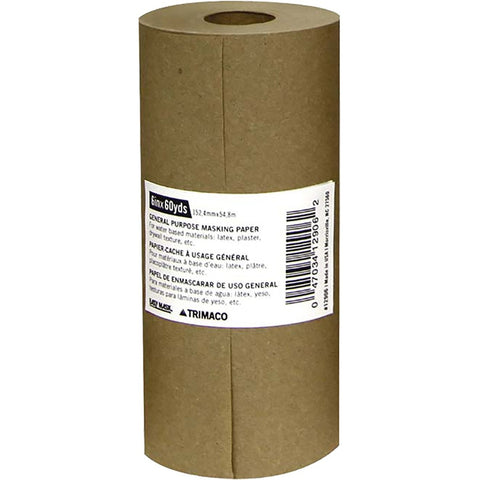 Trimaco 12906 B6 6 x 60Yd General Purpose Masking Paper-1PK