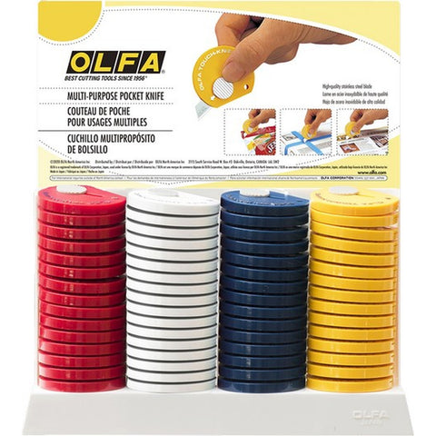 OLFA TK-4/60 Disposable Multi-Purpose Touch Knife with Retractable Blade (60/Display)-60PK