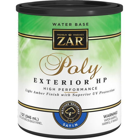 Zar 32712 Qt Satin Poly High Performance Ext WB-1PK