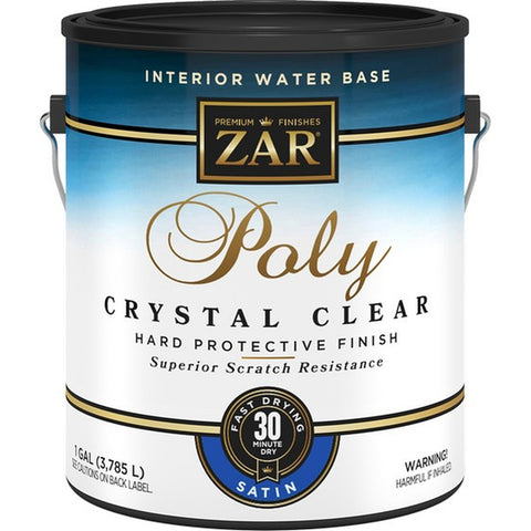 Zar 32513 1G Satin Poly Crystal Clear Int WB-1PK
