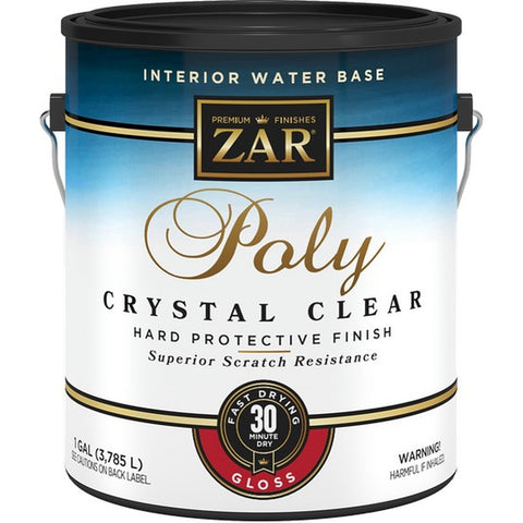Zar 32413 1G Gloss Poly Crystal Clear Int WB-1PK