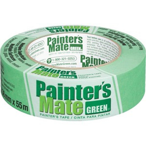 Shurtape 667017 36mm x 55m (1.41 x 60yd) Painter's Mate Green Masking Tape-1PK