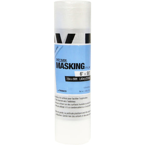 Trimaco 67290 72 x 90' Standard Masking Film-1PK