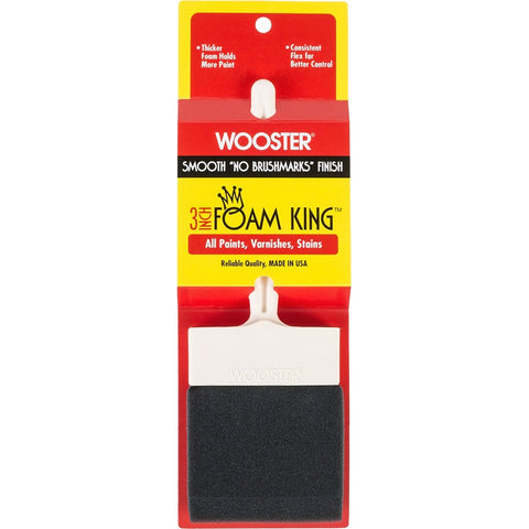 Wooster 3103 3 Foam King Paint Brush-1PK