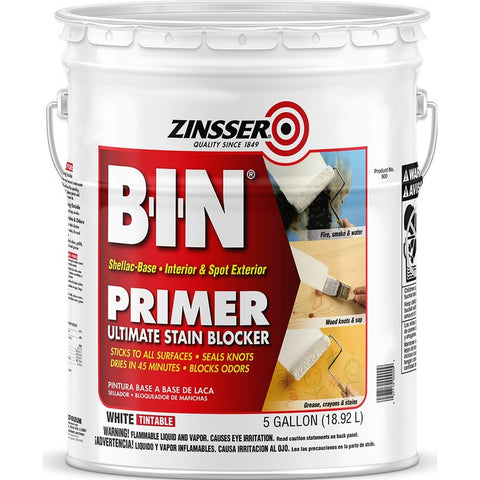 Zinsser 00900 5gal B-I-N Primer Sealer-1PK