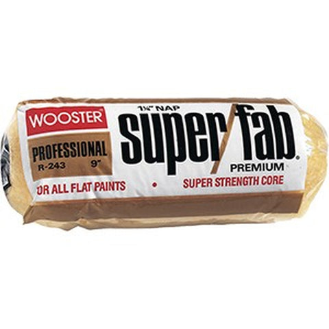 Wooster R778 Bulk Pack of R243 9 x 1-1/4 Nap Super/Fab Roller Cover (50/pk)