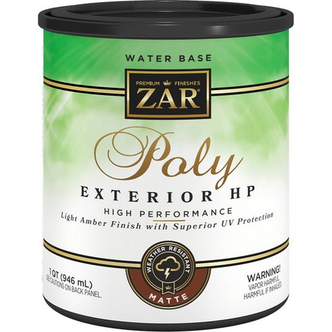 Zar 34912 Qt Matte Poly High Performance Ext WB-1PK