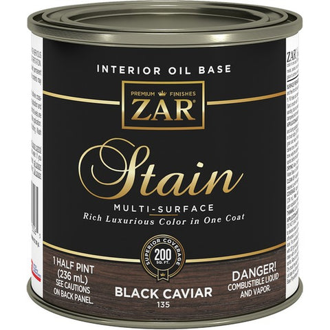 ZAR 13506 .5Pt Black Caviar Wood Stain-1PK