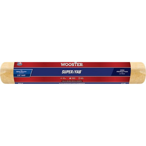 Wooster R240 18 x 1/2 Nap Super/Fab Roller Cover-1PK