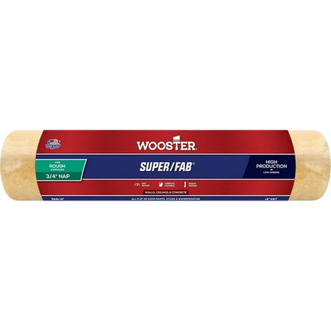 Wooster R241 14 x 3/4 Nap Super/Fab Roller Cover-1PK