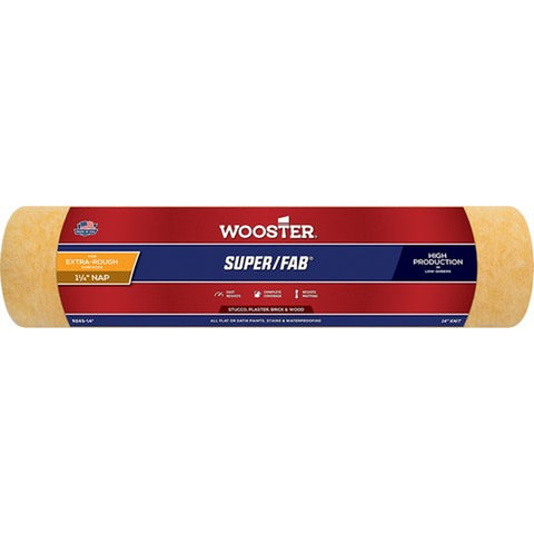 Wooster R243 14 x 1-1/4 Nap Super/Fab Roller Cover-1PK