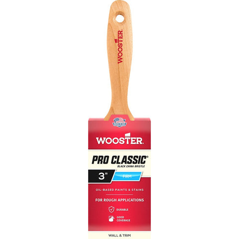 Wooster Z1104 3 Pro Classic Black China Paint Brush-1PK
