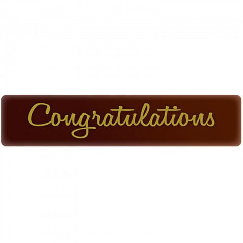Chocolatree Congratulations Chocolate Decoration - 420/Pieces WS-409CTRE49857