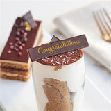 Chocolatree Congratulations Chocolate Decoration - 420/Pieces WS-409CTRE49857