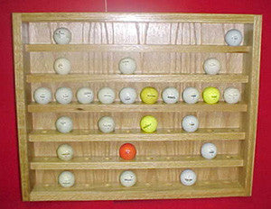 60 Golfball Display case 100132
